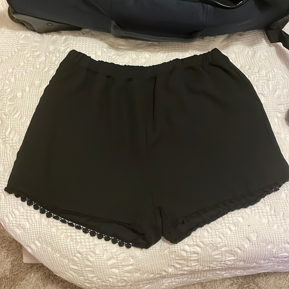 Brandy Melville black soft shorts